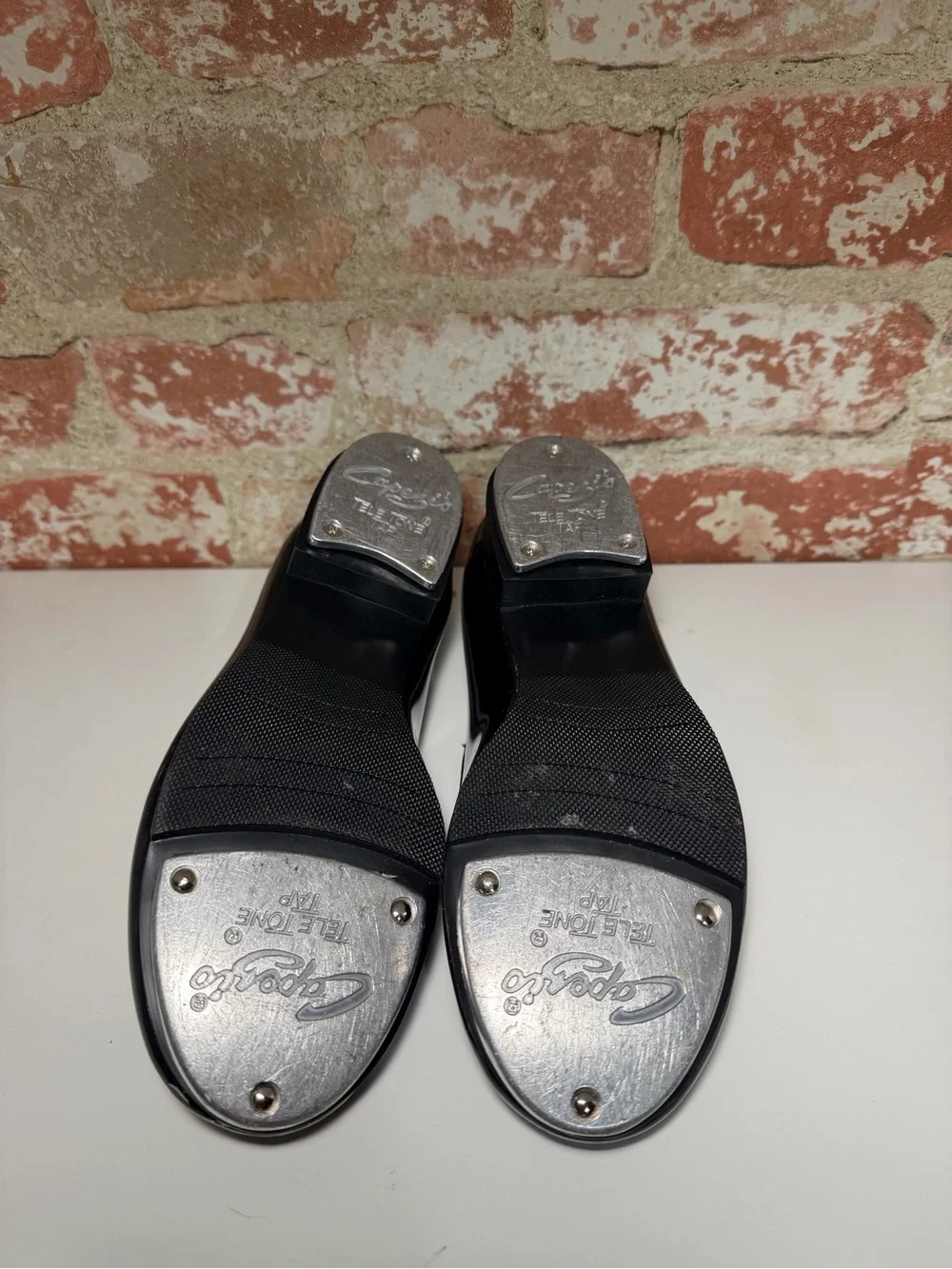 Kids Black Patent Mary Jane Tap Shoes